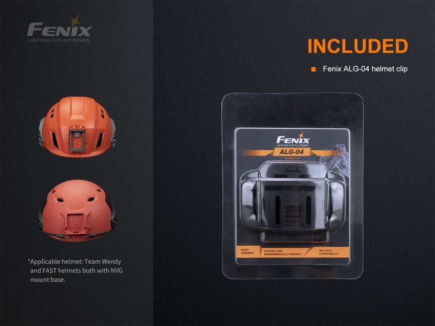 Fenix ALG-04 suport pentru lanternă frontală cu montură NVG pentru cască