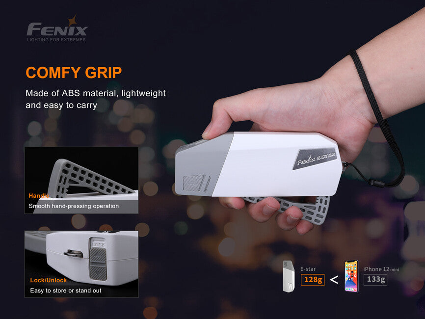 Fenix E-STAR lanternă cu dinam