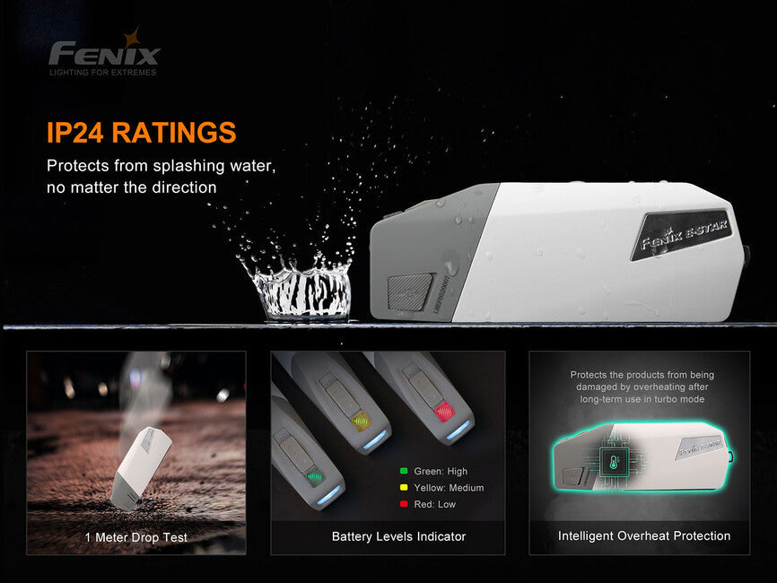 Fenix E-STAR lanternă cu dinam