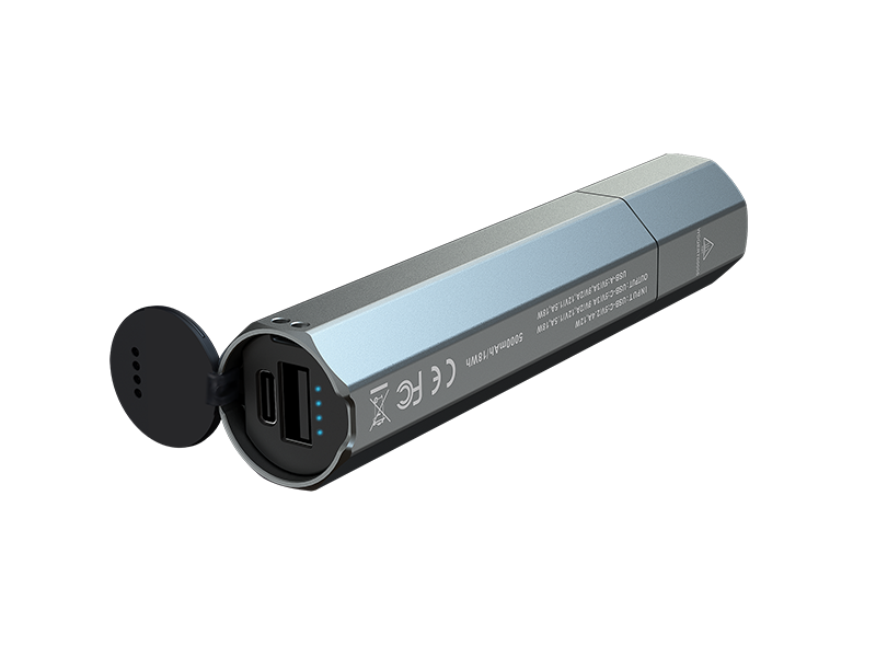 Fenix E-CP powerbank cu lanternă, neagră