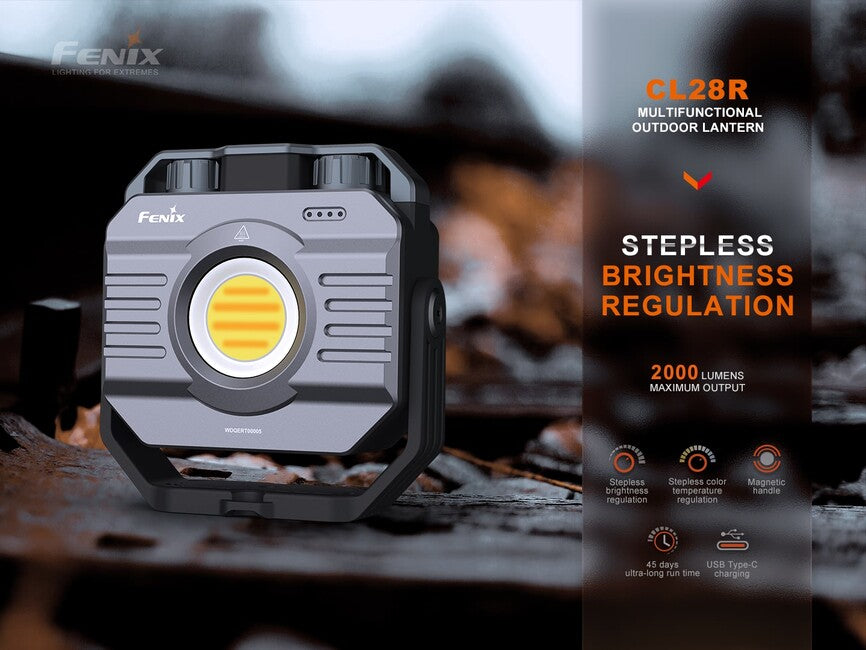 Fenix CL28R lanternă de lucru cu powerbank