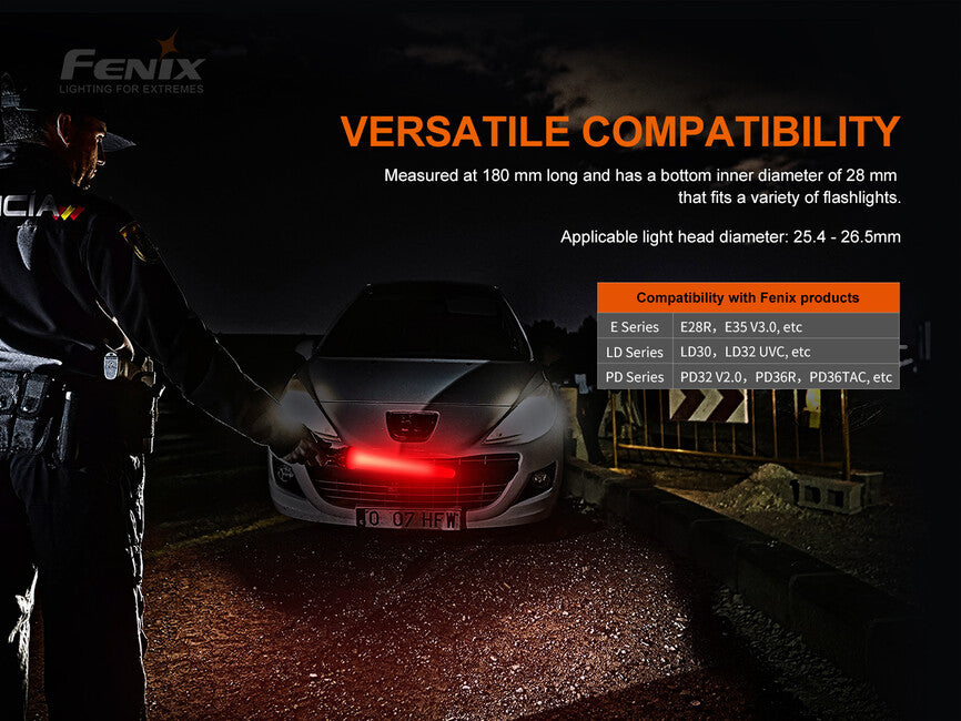 Fenix AOT-S+ con de trafic de avertizare pentru poliție