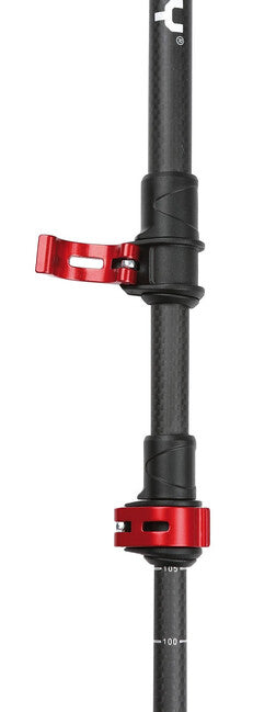 HUSKY Sones bețe de trekking, negre