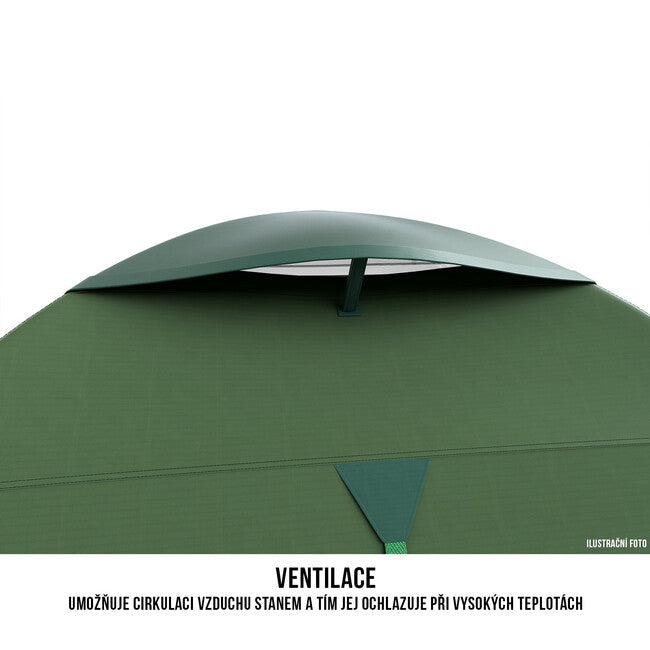 HUSKY Sawaj Triton 2 cort Ultralight, verde