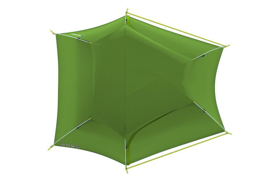 HUSKY Sawaj Triton 3 cort Ultralight, verde
