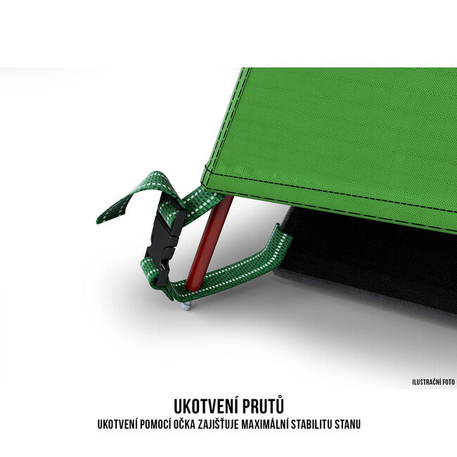 HUSKY Sawaj Triton 3 cort Ultralight, verde