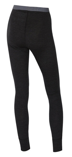 HUSKY Merino pantaloni îmbrăcăminte termică pentru femei, negri