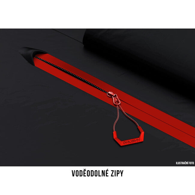 HUSKY Lamy 3 geacă outdoor pentru femei, verde strălucitor