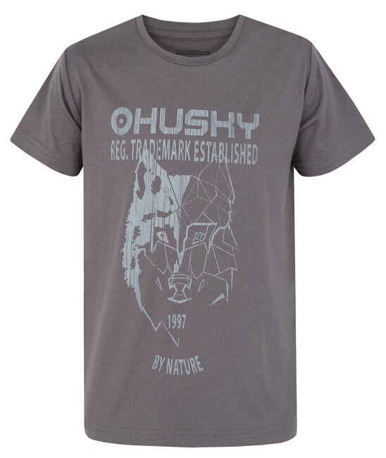 HUSKY Tash K tricou funcțional pentru copii, gri închis