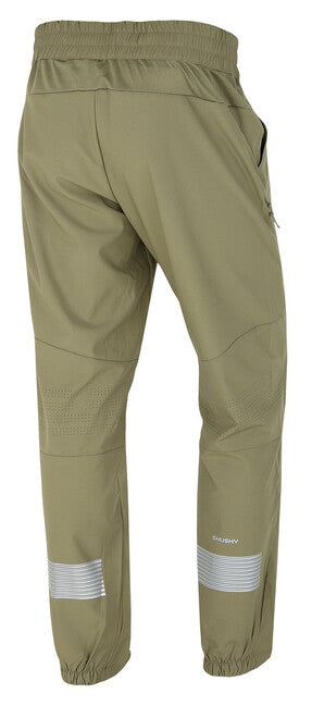 HUSKY Speedy Long pantaloni de exterior pentru bărbați, kaki închis