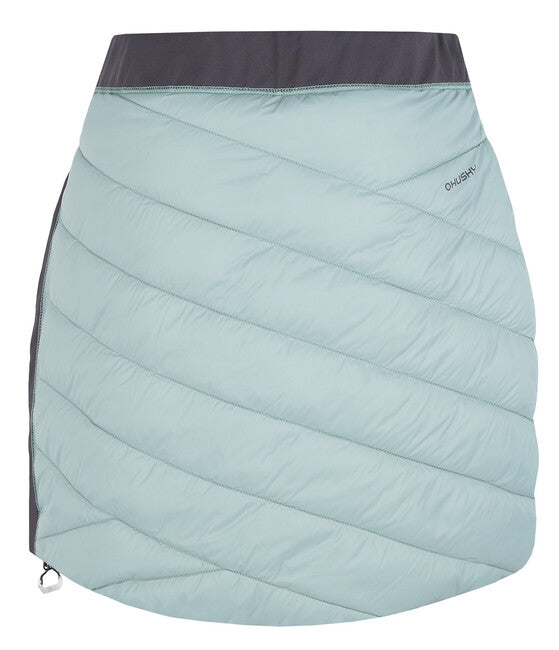 HUSKY Freez fustă de iarnă reversibilă pentru femei, gri verde/gri