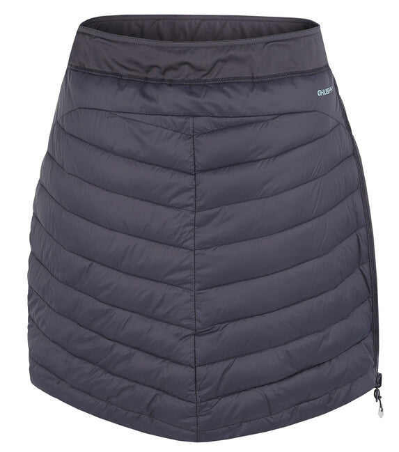 HUSKY Freez fustă de iarnă reversibilă pentru femei, gri verde/gri