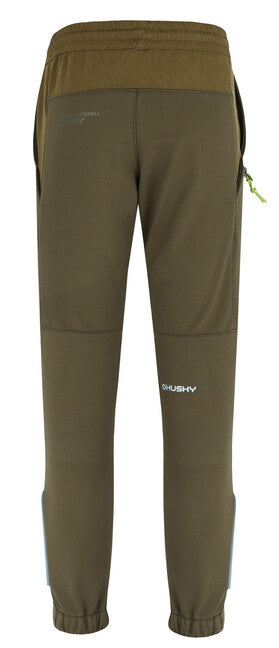 HUSKY Klassum K pantaloni softshell pentru copii, kaki închis