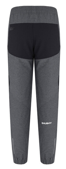 HUSKY Klass K pantaloni softshell pentru copii, negri