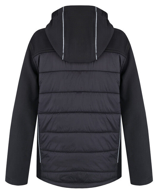 HUSKY Swany K geacă softshell căptuțită pentru copii, neagră