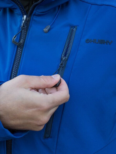 HUSKY Sevan geacă softshell pentru bărbați, dk. blue
