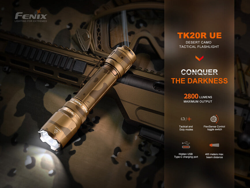 Fenix TK20R UE lanternă, gri