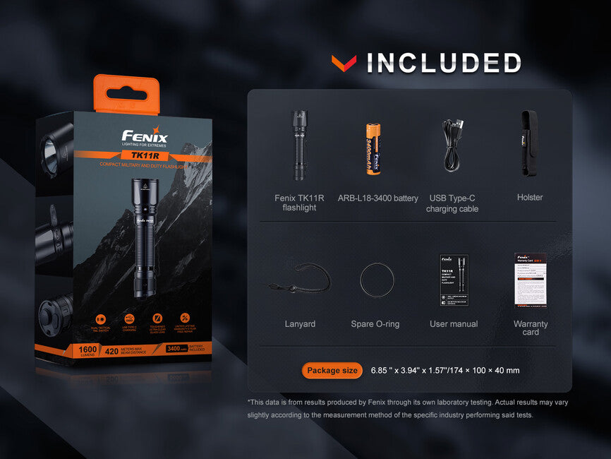 Fenix TK11R lanternă reîncărcabilă LED