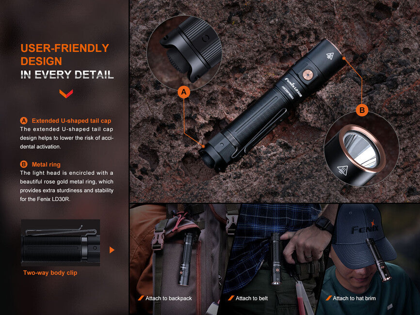 Fenix LD30R lanternă LED reîncărcabilă