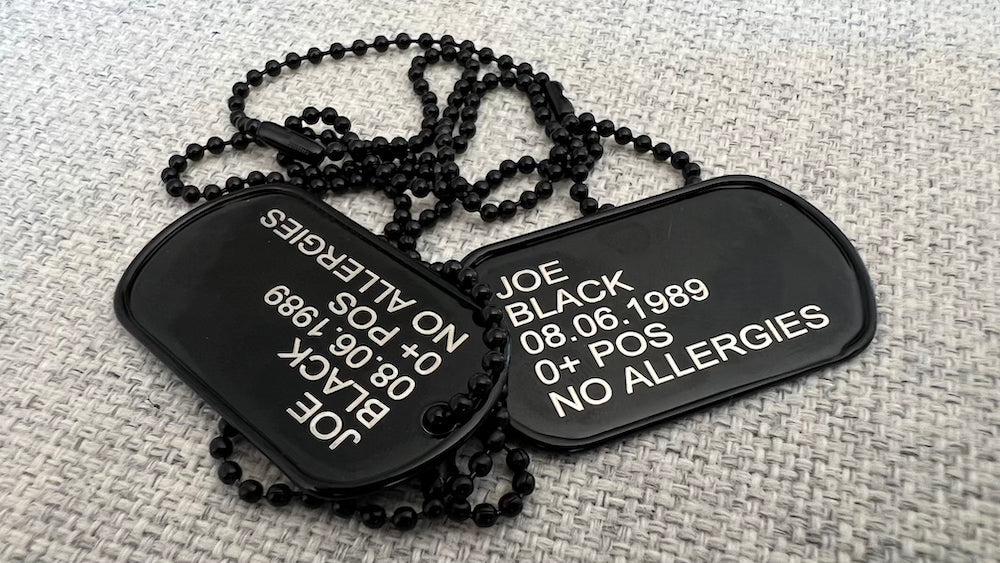  Dog Tags gravare plăcuțe