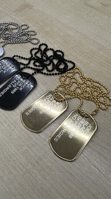  Dog Tags gravare plăcuțe