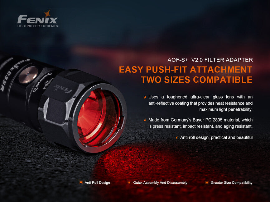 Fenix AOF-S+ V2.0 filtru roșu