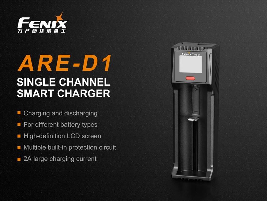 Fenix ARE-D1 încărcător USB Li-ion, NiMH