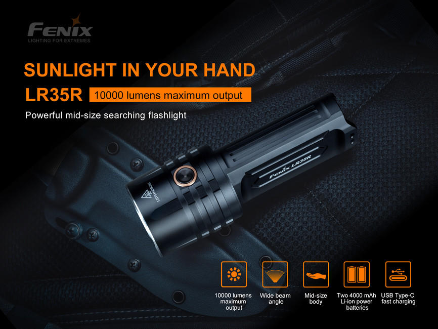 Fenix LR35R lanternă reîncărcabilă