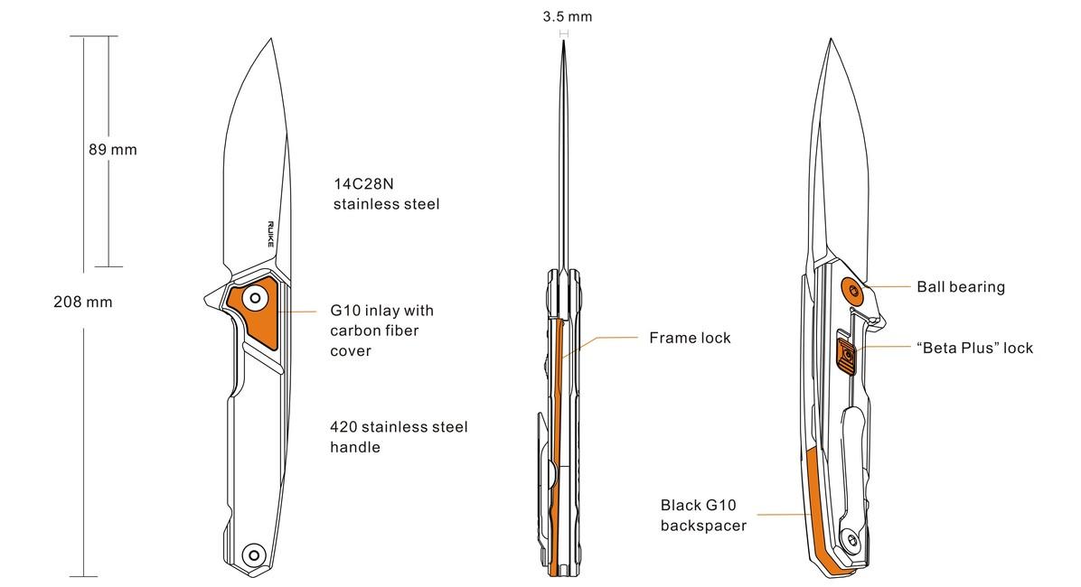 Ruike P875-SZ briceag