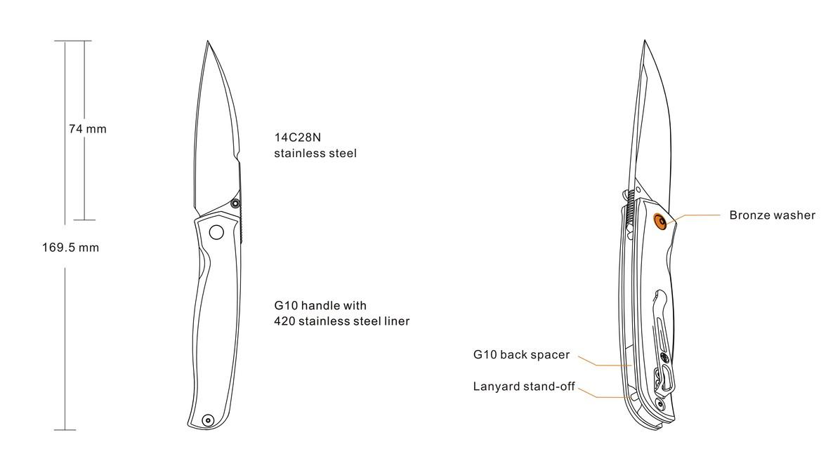 Ruike P661-B briceag