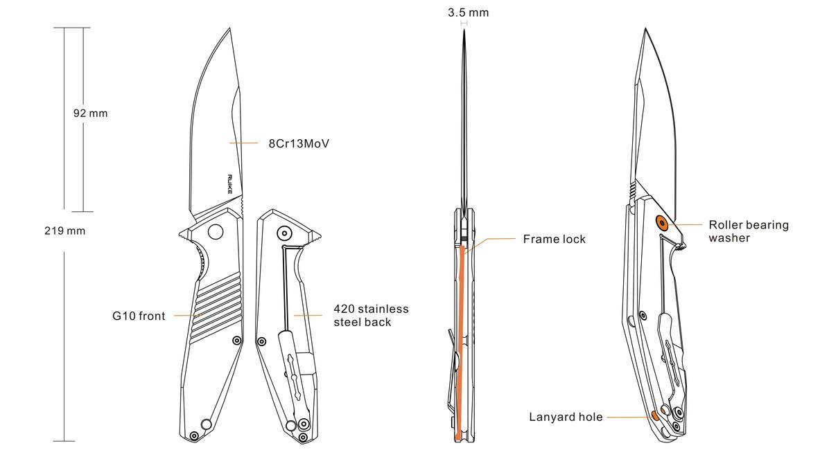 Ruike D191-B briceag