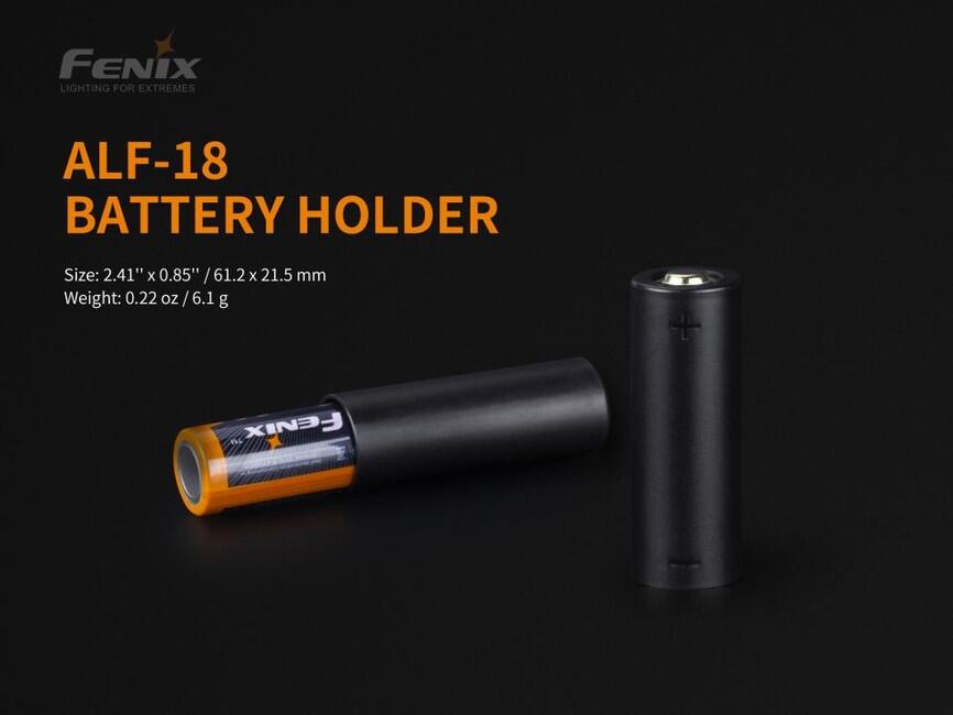 Fenix Alf-18 adaptor pentru acumulator 21700