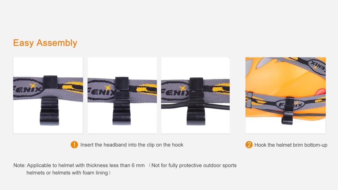 Fenix ALD-02 set de fixare lanternă frontală
