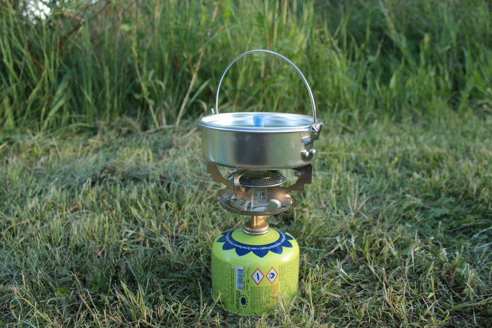 MFH De-Lux set de tacâmuri din aluminiu