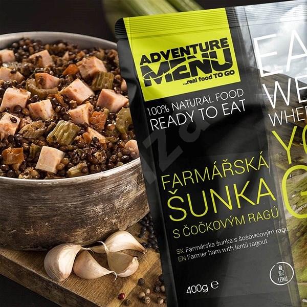 Adventure Menu Șuncă de fermier cu ragù de linte 400g