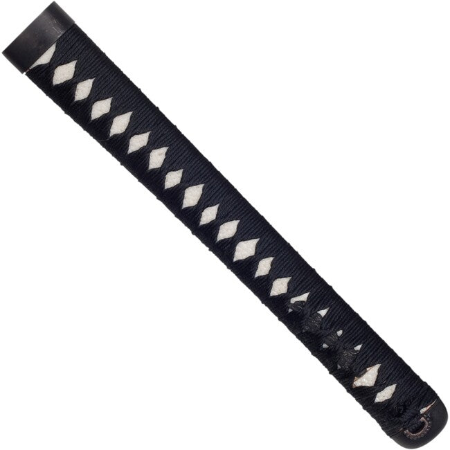 John Lee mâner piele de pește+bumbac mănuși negre, negru