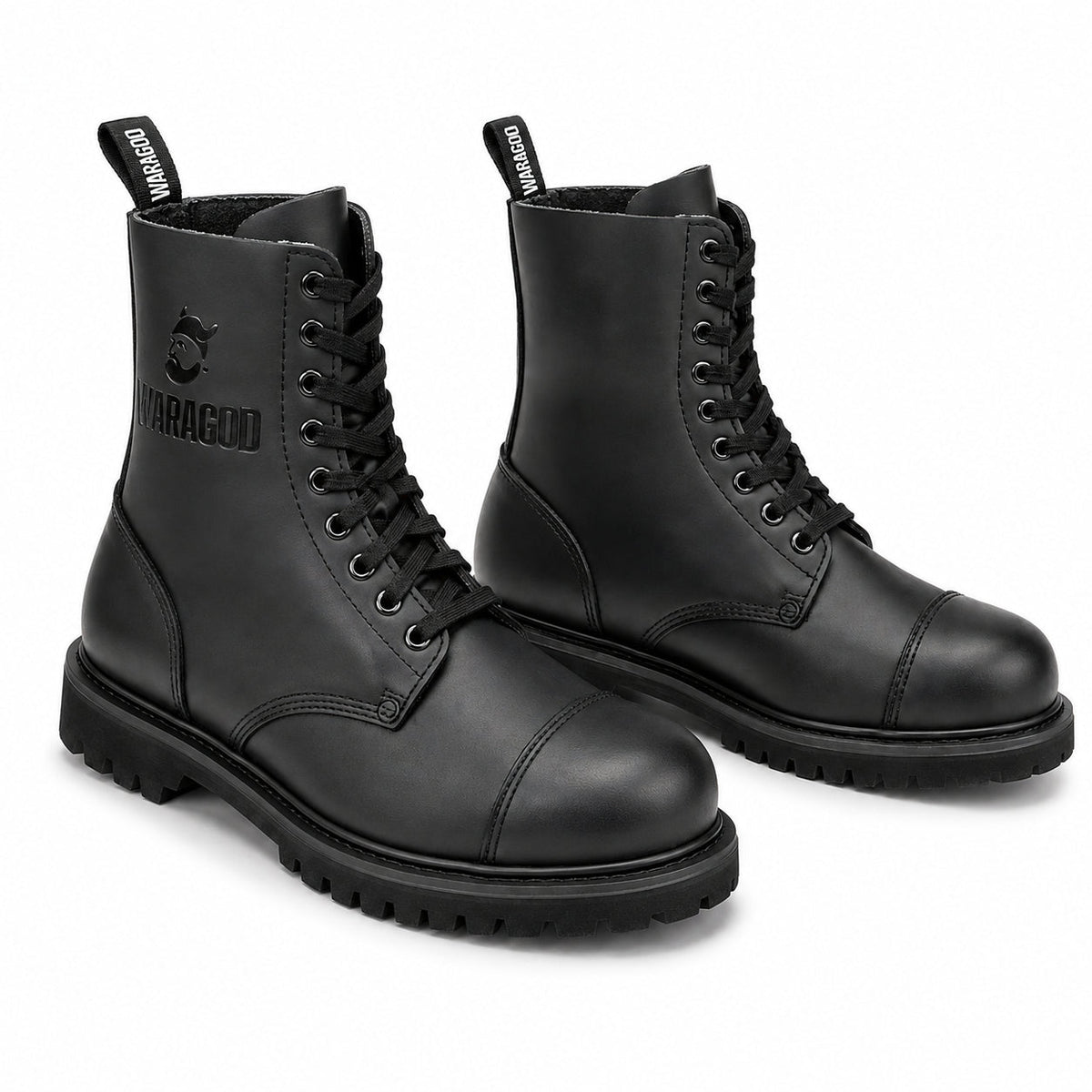 Waragod Cizme din piele Jotun, negre