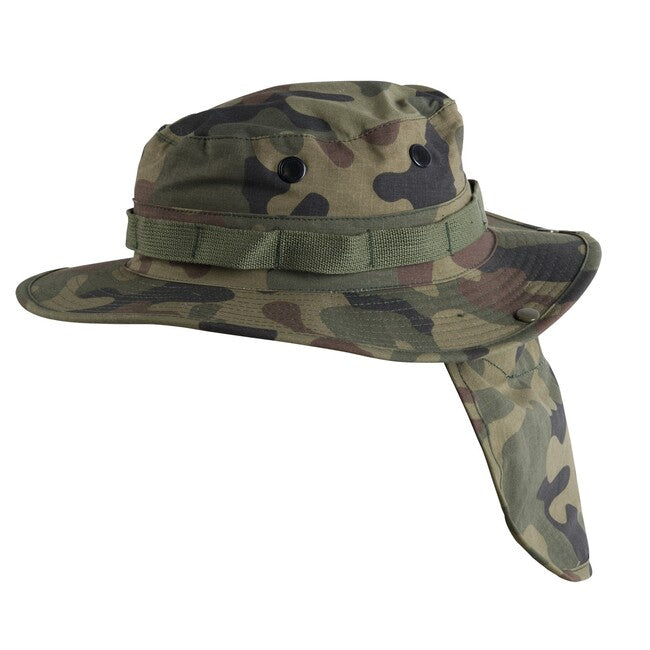 Helikon-Tex BOONIE căciulă PolyCotton Ripstop, PL Woodland