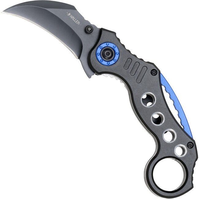 Haller Tame Blue Circle briceag karambit