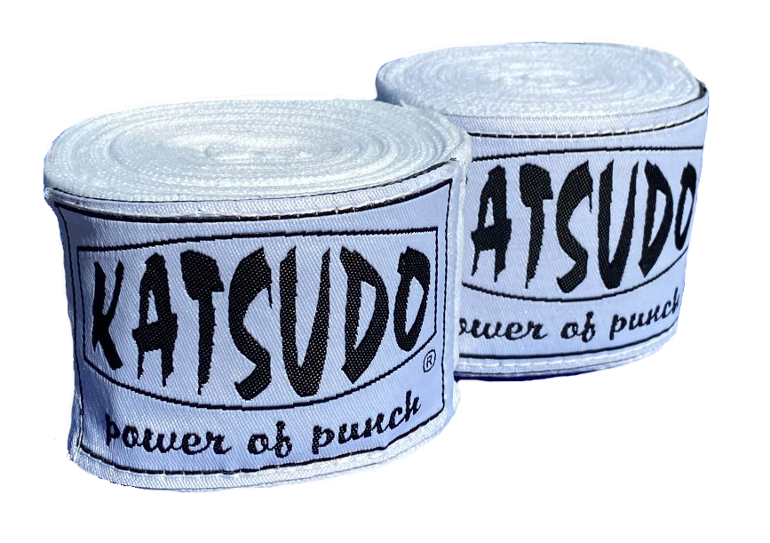 Katsudo Path bandă elastică de box, albă