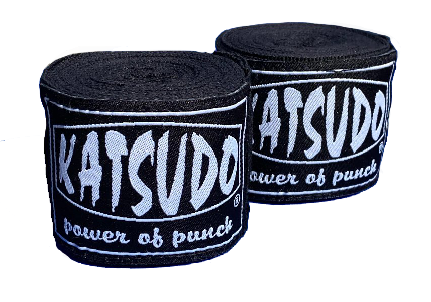 Katsudo Path bandă elastică de box, neagră