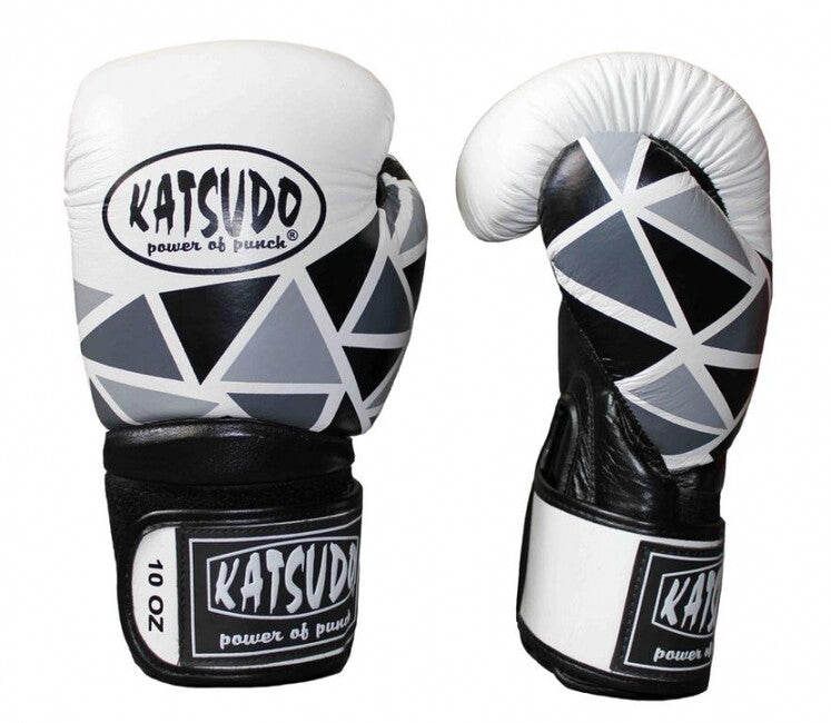 Katsudo Kink mănuși de box, albe