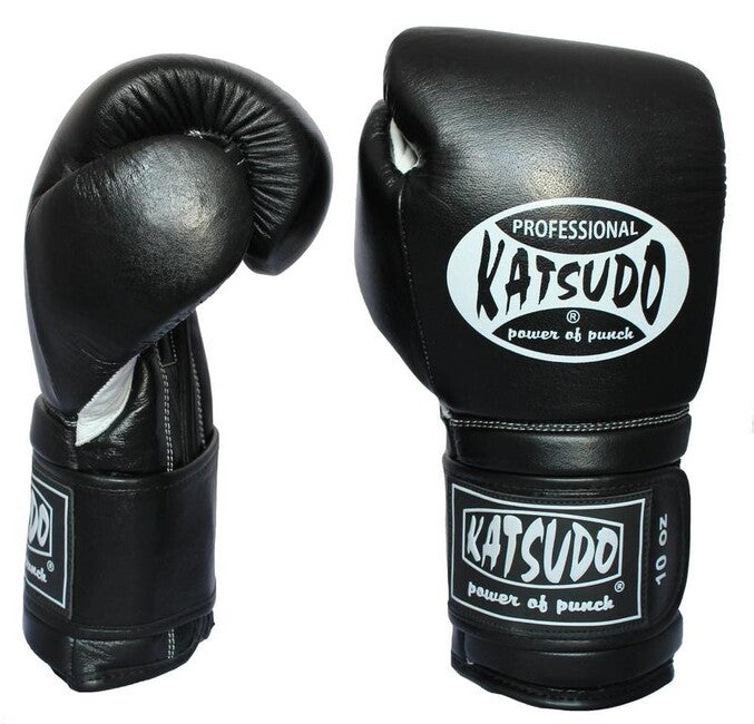 Katsudo Profesional mănuși de box, negre