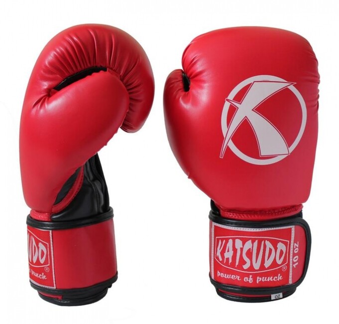 Katsudo Punch II mănuși de box, roșii