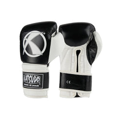 Katsudo Fight mănuși de box, negre albe