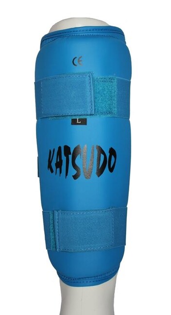 Katsudo Light protecție pentru tibie, albastră