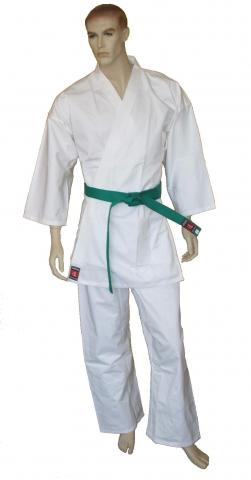 Katsudo Tiger kimono karate, alb
