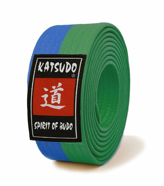 Katsudo Master centură obi, verde albastră