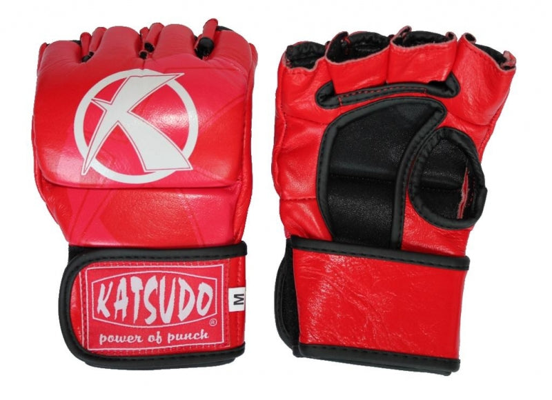 Katsudo Challenge mănuși MMA, roșii