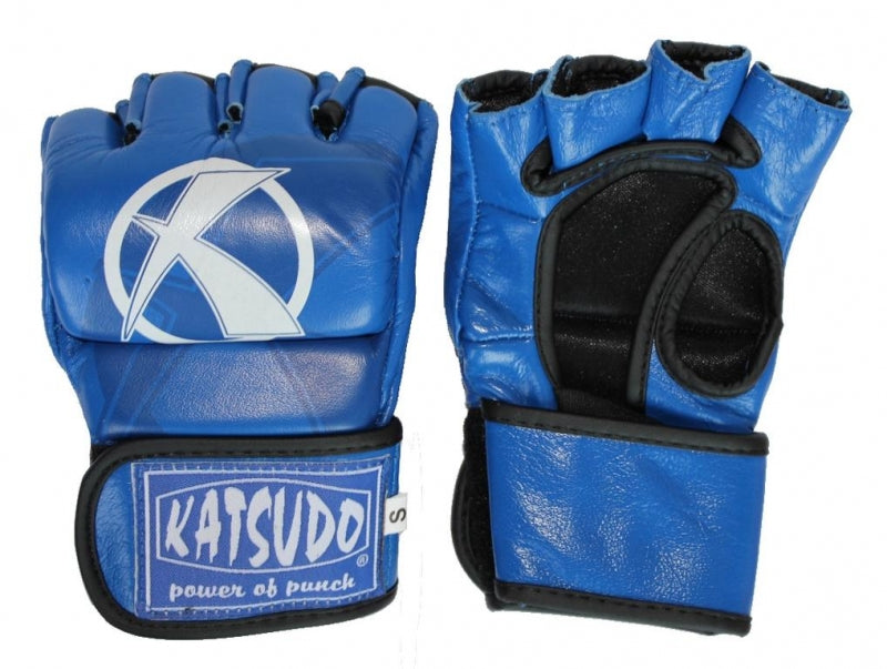 Katsudo Challenge mănuși MMA, albastre